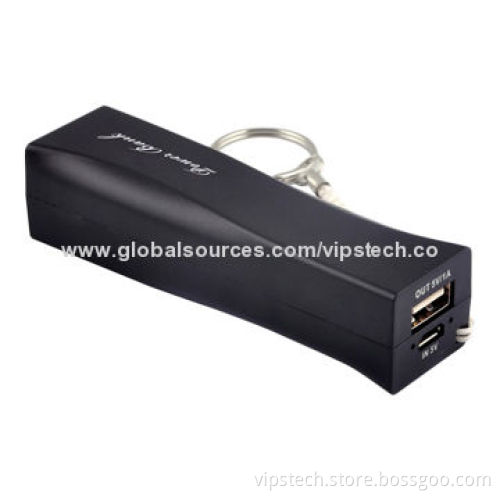 Mini Emergency Mobile Phone Charger, Used for iPhone/Samsung/Nokia, Sized 96 x 24 x 24mm